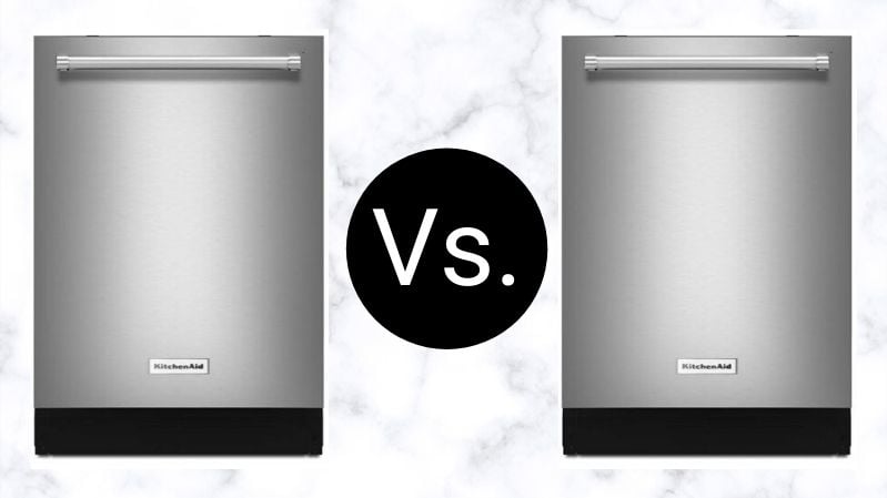 kitchenaid dishwasher comparison